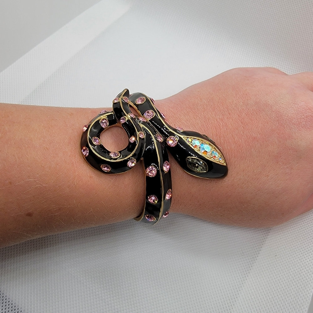 Betsey Johnson Snake Cuff Bracelet - Picture 8 of 11